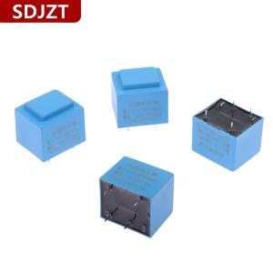 [COD] SDJZT ปลั๊กไฟปิดผนึกชนิดมินิขนาด0.5W 220V ถึง12V บอร์ด PCB หม้อแปลงแบบมีห่อหุ้มกันน้ำ4ขา