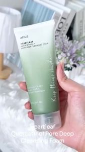 ANUA HEARTLEAF QUERCETINOL PORE DEEP CLEANSING FOAM 150ml โฟมล้างหน้า