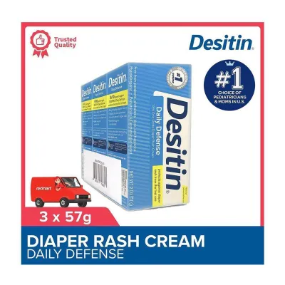 Desitin Daily Defense Triple Pack Diaper Rash Cream 57G x 3