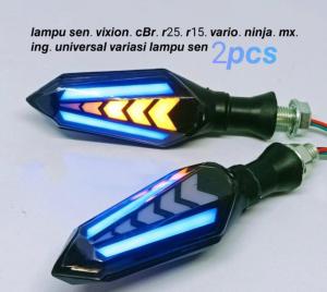 LAMPU SEIN VIXION CB150 & LAMPU SEIN LED 2 SISI