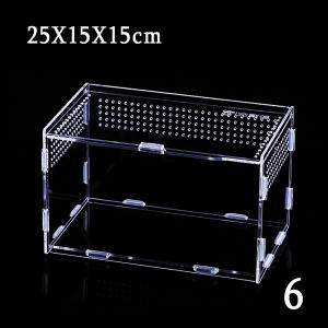 DGFDF Professional Reptile Snakes Lizard Feeding Box Hatcher Insect Hatching Terrariums Reptile Incubator Insect Supplies Breeding Box