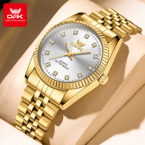 OLEVS Watch For Men Waterproof 2024 Original Stainless Steel Fashion Casual Gold Watch Luminous Dual Calendar Quartz Watch For Mens