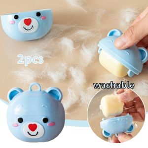 1/2PCS Powerful Washable Lint Roller Cute Adhesive Hair Remover Pet Bed Clothing Dust and Hair Removal Cleaning Tools