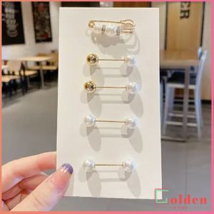Golden เข็มกลัด เข็มกลัดคนท้อง เข็มกลัดปรับขนาดเอวกางเกง Fashion Accessories