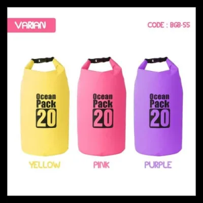 COD PERLENGKAPAN OLAH RAGA DAN FASHION TAS ANTI AIR OCEAN PACK DRY BAG 20 LITER WATER PROOF