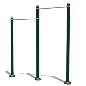 เครื่องออกกำลังกายกลางแจ้ง ชุดอุปกรณ์ บริหารเอว สะโพก ขา ลานกีฬา อเนกประสงค์ สนามกีฬา