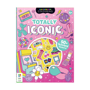 Totally Yummy Colouring Book With 50+ Scented Stickers For Kids to Color