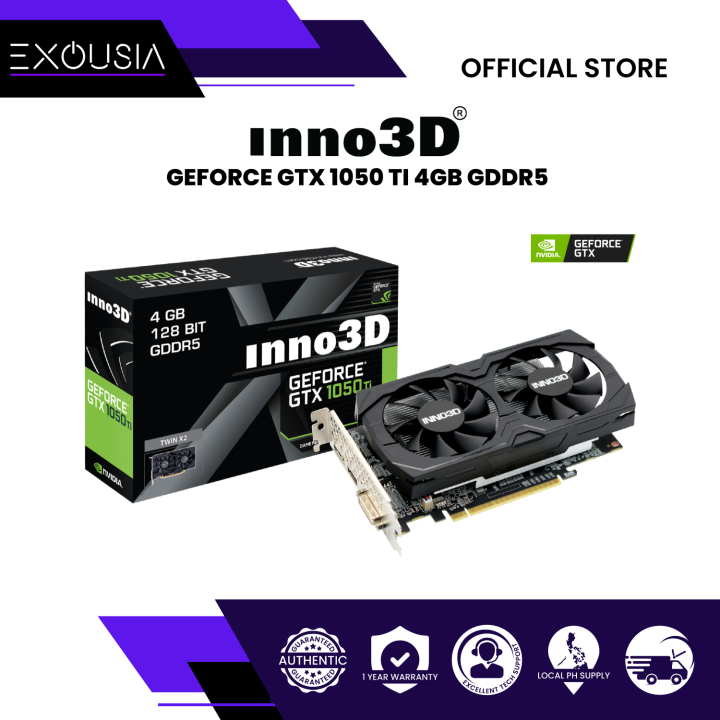 INNO3D GeForce GTX 1050 Ti 4GB GDDR5 | Lazada PH