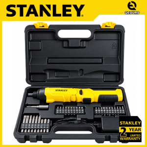 STANLEY 4V CORDLESS SCREWDRIVER SET | 30PCS BITS | SCS4K-B1