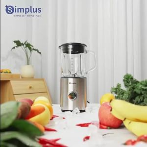 Simplus Multi-functional Ice BlenderSmoothie MakerBaby Food Crushed Fruit Juicer Meat Grinder Chopper5 Modes LLJH007