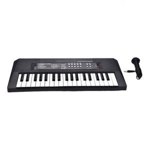 Portable 37/54 Key Electronic Piano Keyboard with Microphone Electronic Digital Piano for Beginners Kids Adults