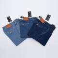 [Freeship]Quần jeans nam RockStar trung niên túi chéo cạp cao 2 ly ống thụng chất đẹp mềm mịn không phai màu- màu xanh đậm tặng khẩu trang 15k-ThoitrangDuyPhatJeans vnxk01. 