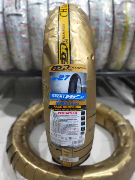 Ban FDR Sport MP27 90/80-14 soft compound MP 27 Free Pentil Tubeles ...