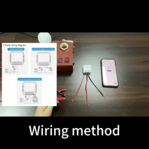 (HD1)Matter WiFi Smart Switch 16A Smart Home Light Switch Relay Module Voice Control Work with Alexa Homekit Smartthings Tuya