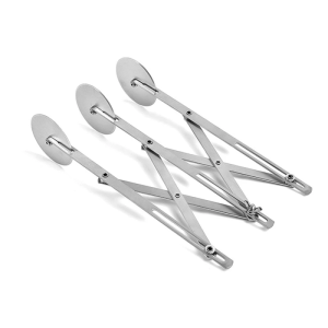 3/5/7 Wheels Cutter Dough Divider Side Pasta Knife Stainless Steel Roller Blade Adjustable Pizza Pastry Peeler Kitchen Tool