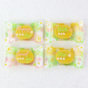TD85D- SET 100 Túi bánh dứa 7x12cm_ khay bánh dứa Đài Loan 50GR