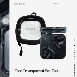 [New] Nothing Ear (3) | Super Mic | AI-driven with Essential space & ChatGPT | Upgraded metalic engineering | Adaptive ANC | Spatial sound