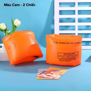 Phao tay trẻ em người lớn tập bơi túi khí kép an toàn dày dặn cứu hộ cứu sinh bơi sông biển