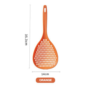 Japanese Spaghetti Eggs Noodles Food Drain Cooking Mesh colander strainer Spoon Sifter Kitchen Tool