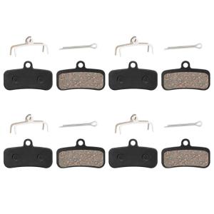4Pair Low Noise Cyclings Brake Pad SemiMetallic Bicycles Bikes Disc Brake Pad Universals Mountain Bikes Repair Part