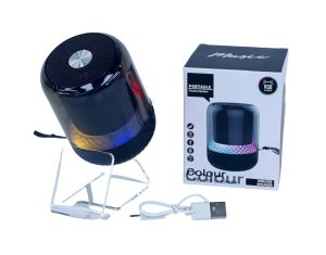 Speaker Bluetooth Mini Portable MAX-102 Wireless Speaker RGB Light Portable