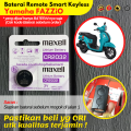 BATERAI REMOT MOTOR YAMAHA FAZZIO SMART KEYLESS ENTRY ORIGINAL. 