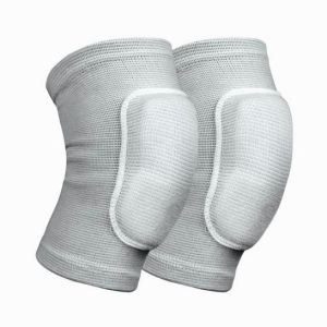 1 Pair Thickened Sponge Kneepad Sports Yoga Fitness Running Ventilation Comfortable Thickened Sponge Knees Brace Support Knee Protection Anti-Collision Protection (Black/Blue/Grey)