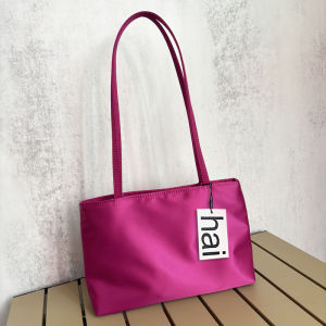 2026 Luxury Silk Satin Womens Shoulder Bag Square Underarm Handbag Contrasting Color Macaron Commuter Tote by Famous Brand2026