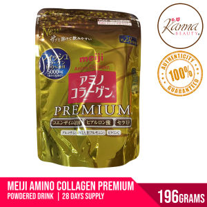 Meiji Amino Collagen Premium Powdered Drink Resealeable Pack 196g