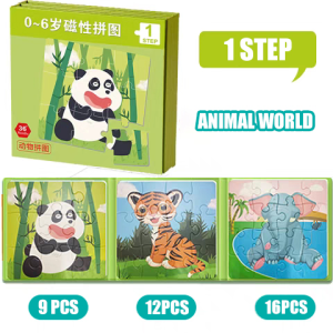 ChildrenS Educational Toys Magnetic Literacy Puzzle Toddler Magnetic Enlightenment Early Education