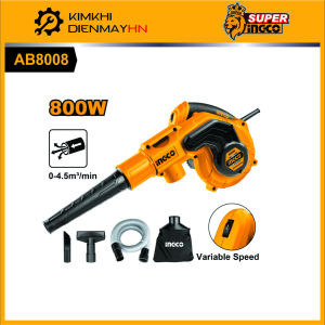 Máy thổi bụi hút bụi INGCO AB8008 800w