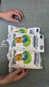 Combo 50 Chiếc Khẩu Trang Cua cho bé- Khẩu Trang Cua ảnh thật