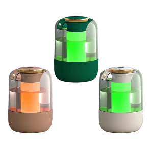 Năng lượng hiệu quả Nhỏ tạo độ ẩm với LED ambients ánh sáng hoạt động dễ dàng thích hợp cho không khí trong văn phòng gia đình giữ ẩm