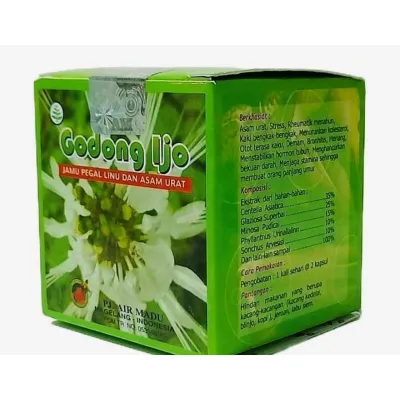 Promo - Godong Ijo Asli Kapsul Pegal linu Asam urat original 100%