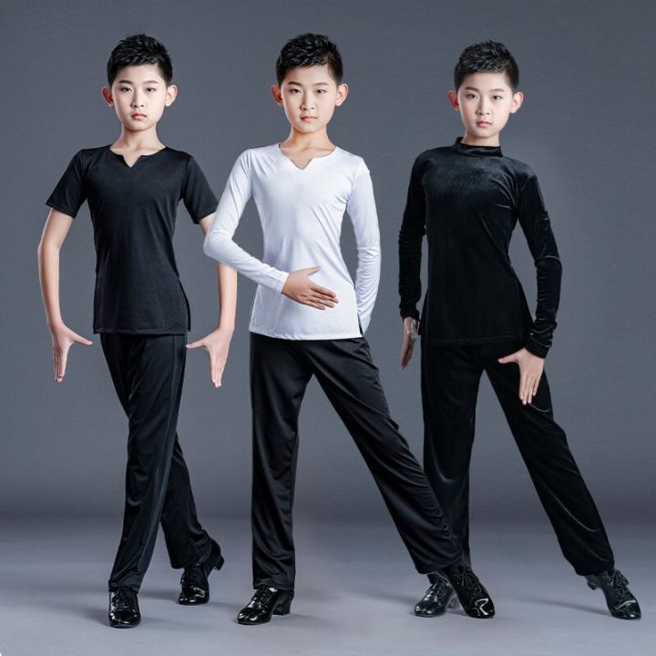 Boy s Latin Dance Shirt And Pants Classical Latin Ballroom Dancing