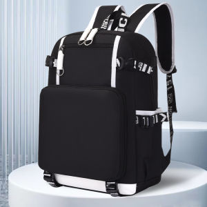 กระเป๋าเป้ Chiikawa Jiikawa สไตล์ใหม่สำหรับเด็กผู้หญิง ชั้นประถมศึกษาปีที่ 1 ถึง 6 น้ำหนักเบา กระเป๋าเป้สองไหล่