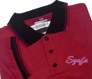 Kaos Kerah Distro Lengan Pendek/ Kaos Pria Kerah Terbaru/Kerah Polos/Kerah List/COD