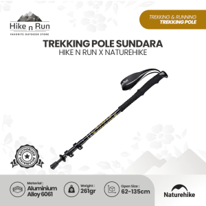 Trekking Pole Telescopic Naturehike X Hike n Run ST01 NH17D001-Z Allumunium Alloy Special Edition