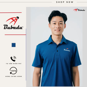 [CHÍNH HÃNG BUBADU] ÁO CẦU LÔNG POLO CÓ CỔ