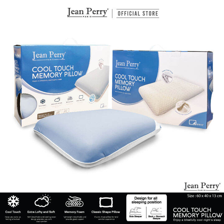 Jean perry clearance memory foam pillow