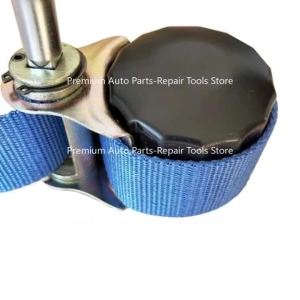 Hanson8 1PC Adjustable Truck Car Oil Filter Wrench 40-180mm Range Oil Filter Wrench Remover Puller Canvas Belt Set 4P6B8