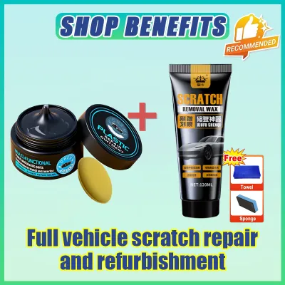 【Repair scratches in 1 second】ODIL Polish body kereta Scratch remover for car All car paints can be used Car scratch remover kit Car polishing compound Scratch repair wax Car scratch repair Car paint restoration Scratch remover