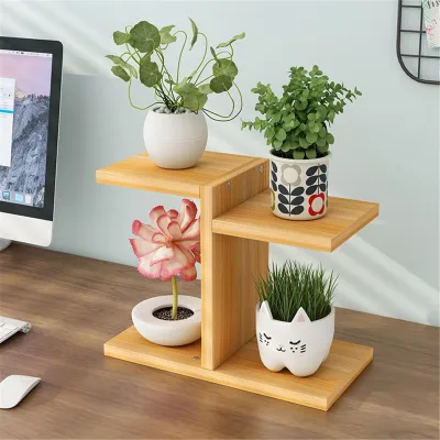 Kệ Để Bàn Hoa Giá Đỡ Đứng kệ để cây cảnh trên bàn sang trọng gỗ tự nhiên