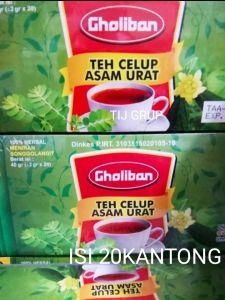 Teh Asam Urat Gholiban Teh Herbal untuk Asam Urat dan persendian