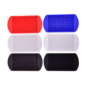 Fantic แม่พิมพ์ทำน้ำแข็งถาดทำ160ก้อนน้ำแข็งขนาดเล็กถาดทำน้ำแข็งแช่แข็งทำจากซิลิโคน