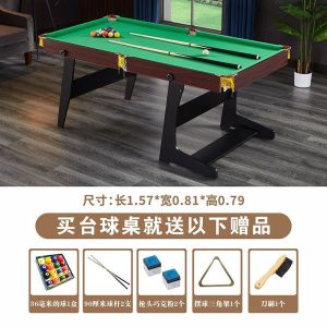 Home Billiard Pool Table Indoor For Kids Snooker Table Multifunctional Pool Table Shop Childrens Folding Home Indoor Pool Table 台球桌