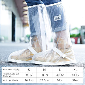 Ủng Đi Mưa vải PVC Chống bụi bẩn chống mài mòn SHOPER