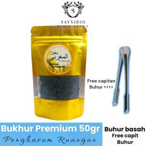 GRATIS CAPITAN BUHUR | BUKHUR BASAH PREMIUM 50GR DUPA WANGI KHAS ARABIAN PENGHARUM RUANGAN BAKAR OUD