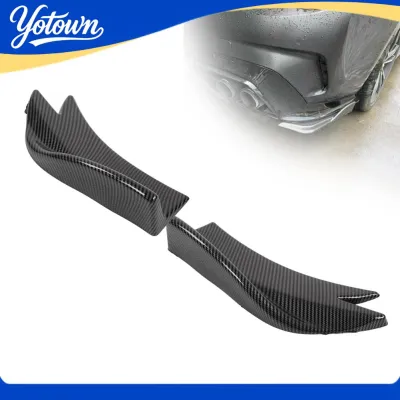 Yotown 2 CÁI Cánh lướt gió phía sau phổ biến bằng sợi carbon để trang trí ngoại thất xe hơi và