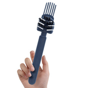 แปรงทำความสะอาดหวี แปรงคีย์บอร์ด แปรงปัดเศษเส้นผม แปรงเก็บเส้นผม แปรงเก็บผม ขจัดเส้นผมบนหวี